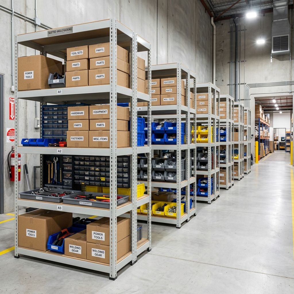 Slotted angle rack manufacturer in Mumbai